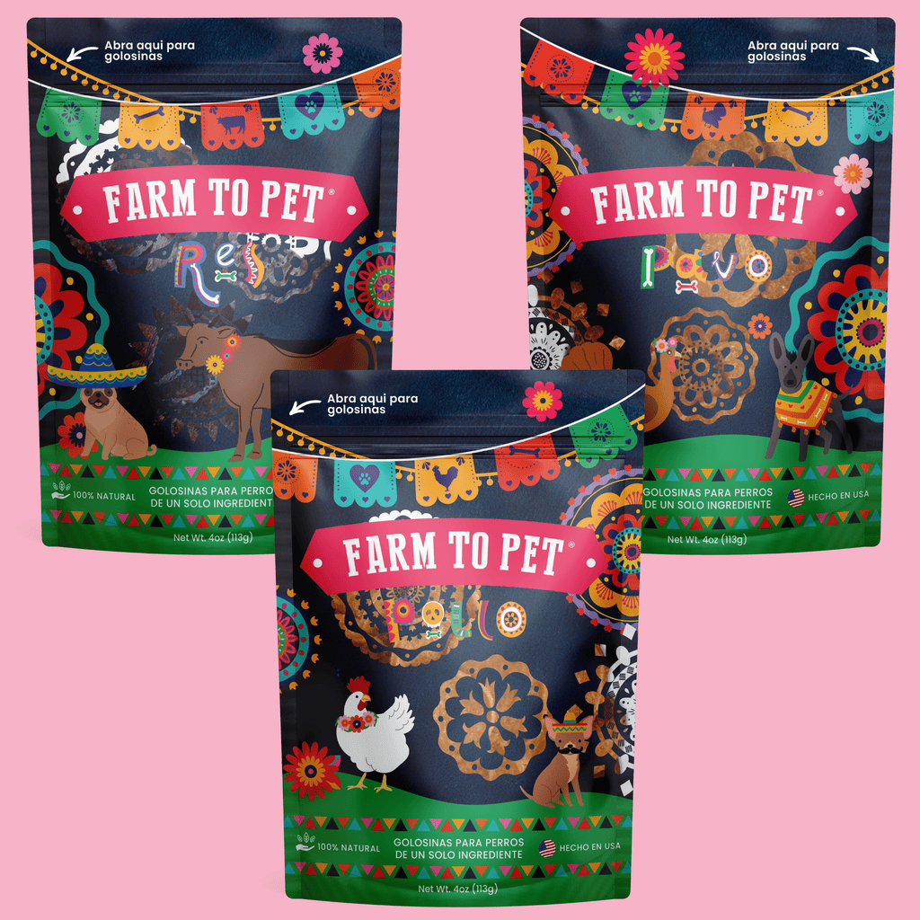 Farm to Pet Premios Para Perros Fiesta Pack