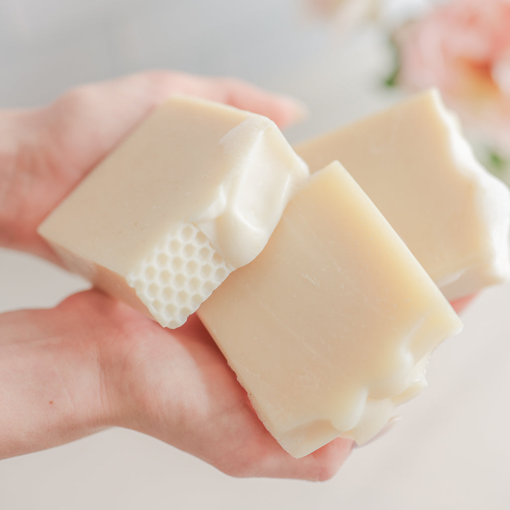 Fragrance-Free Tallow & Goat Milk Soap Bar Trio
