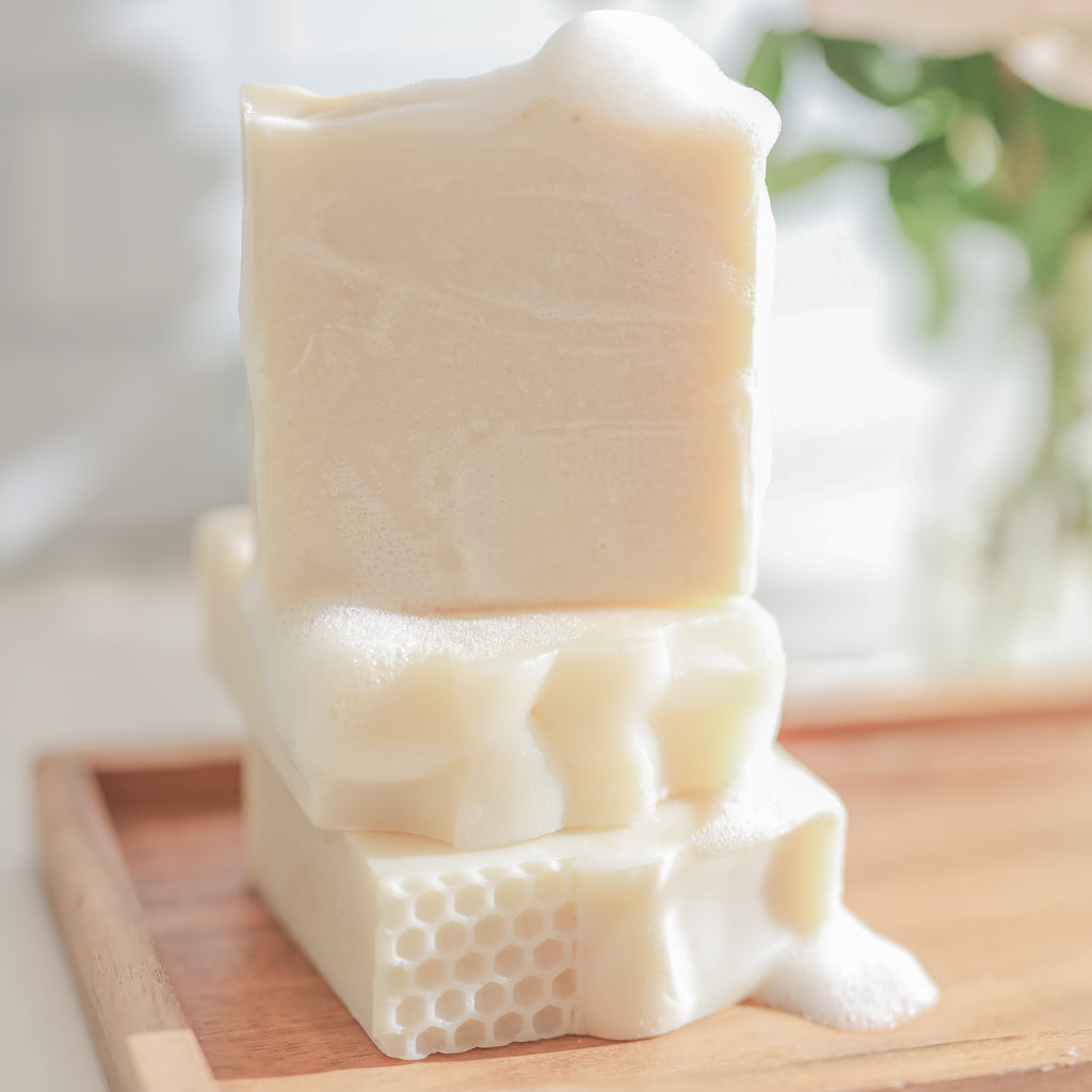 Fragrance-Free Tallow & Goat Milk Soap Bar Trio