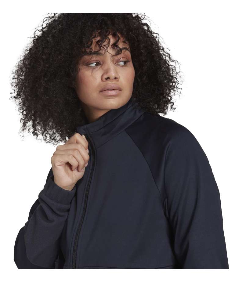 Adidas Women's x Zoe Saldana Primegreen Tricot Track Jacket (Plus Size) – Legend Ink