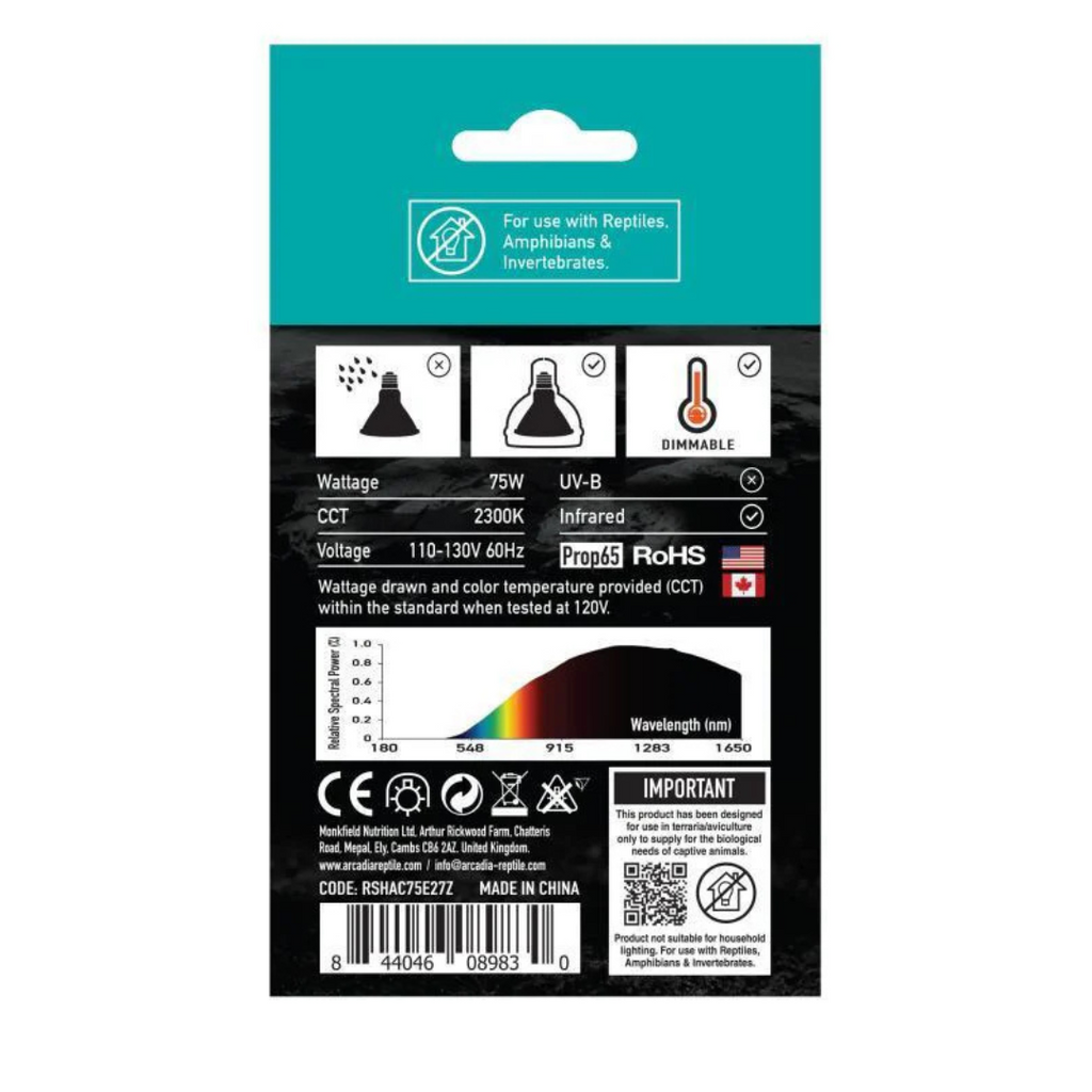 Arcadia GoldenSun Basking Halogen Bulb