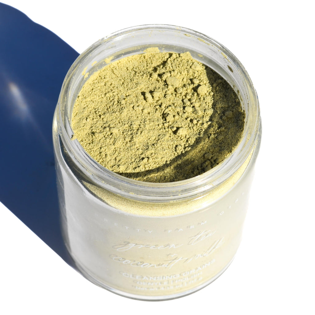Green Tea & Coconut Milk Facial Cleansing Grains
