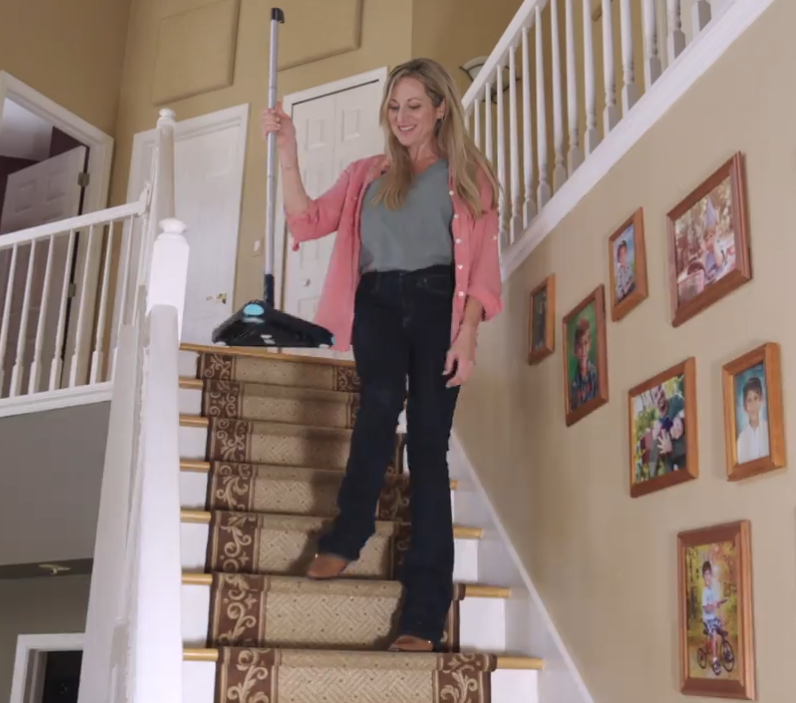 Sweeper Max – Tri-Brush Floor Sweeper