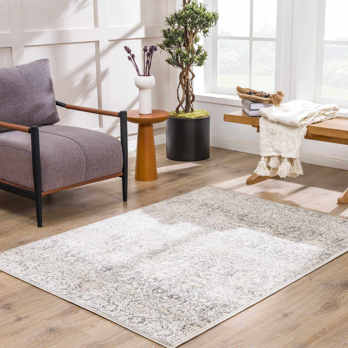 Parkerfield Moroccan Farmhouse Area Rug