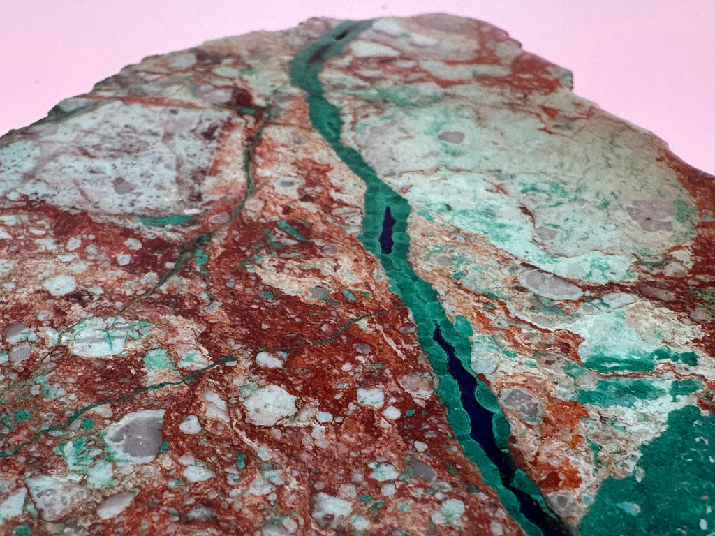 Malachite Azurite Slab