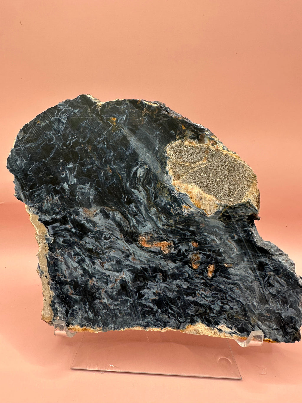 Large Pietersite Slab – Rare Ouitja Mine Namibia