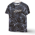 Black Roses All-Over Print T-Shirt – Richmond Hood Company