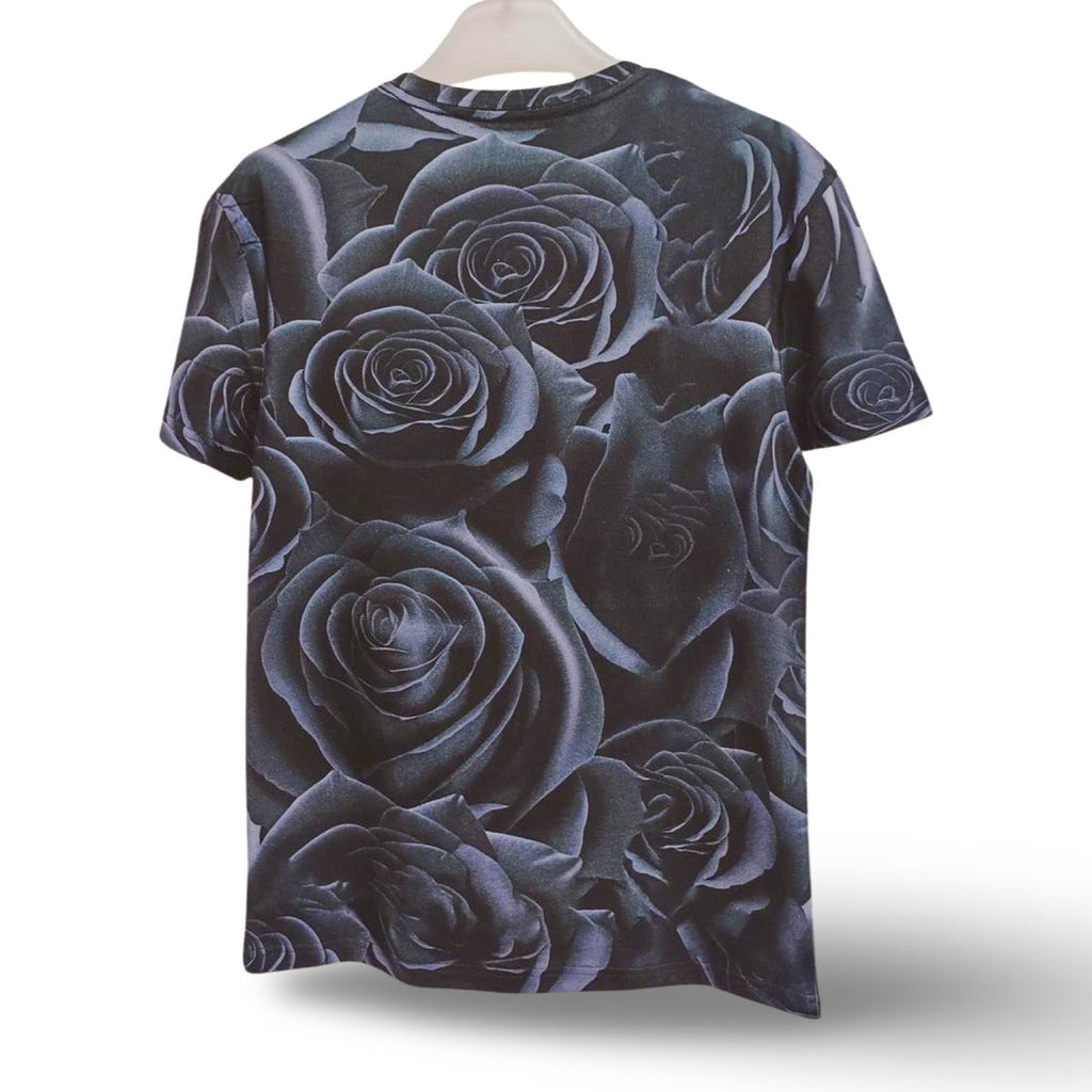 Black Roses All-Over Print T-Shirt – Richmond Hood Company