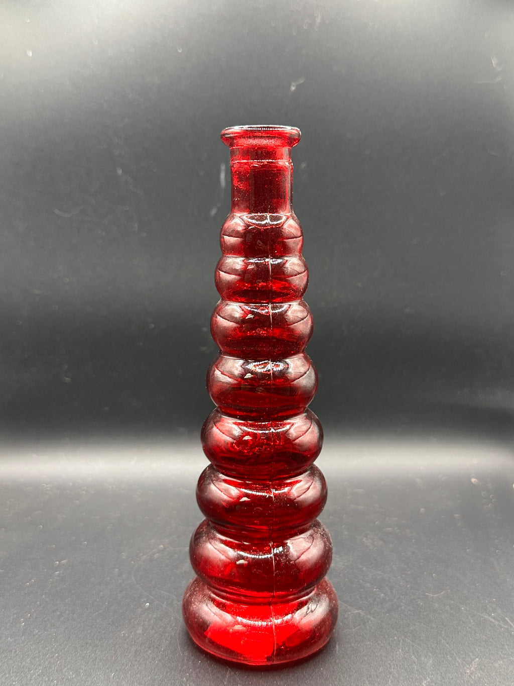 Vintage Bubble Glass Vase