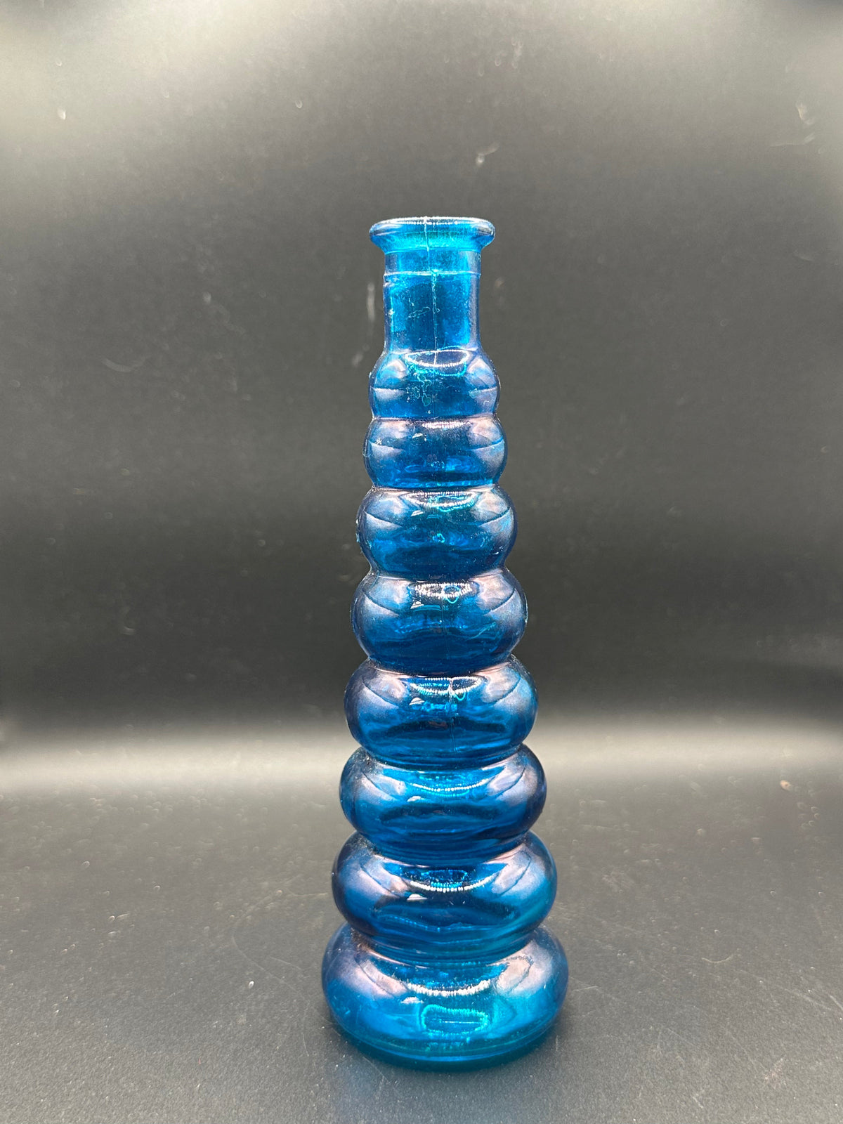 Vintage Bubble Glass Vase