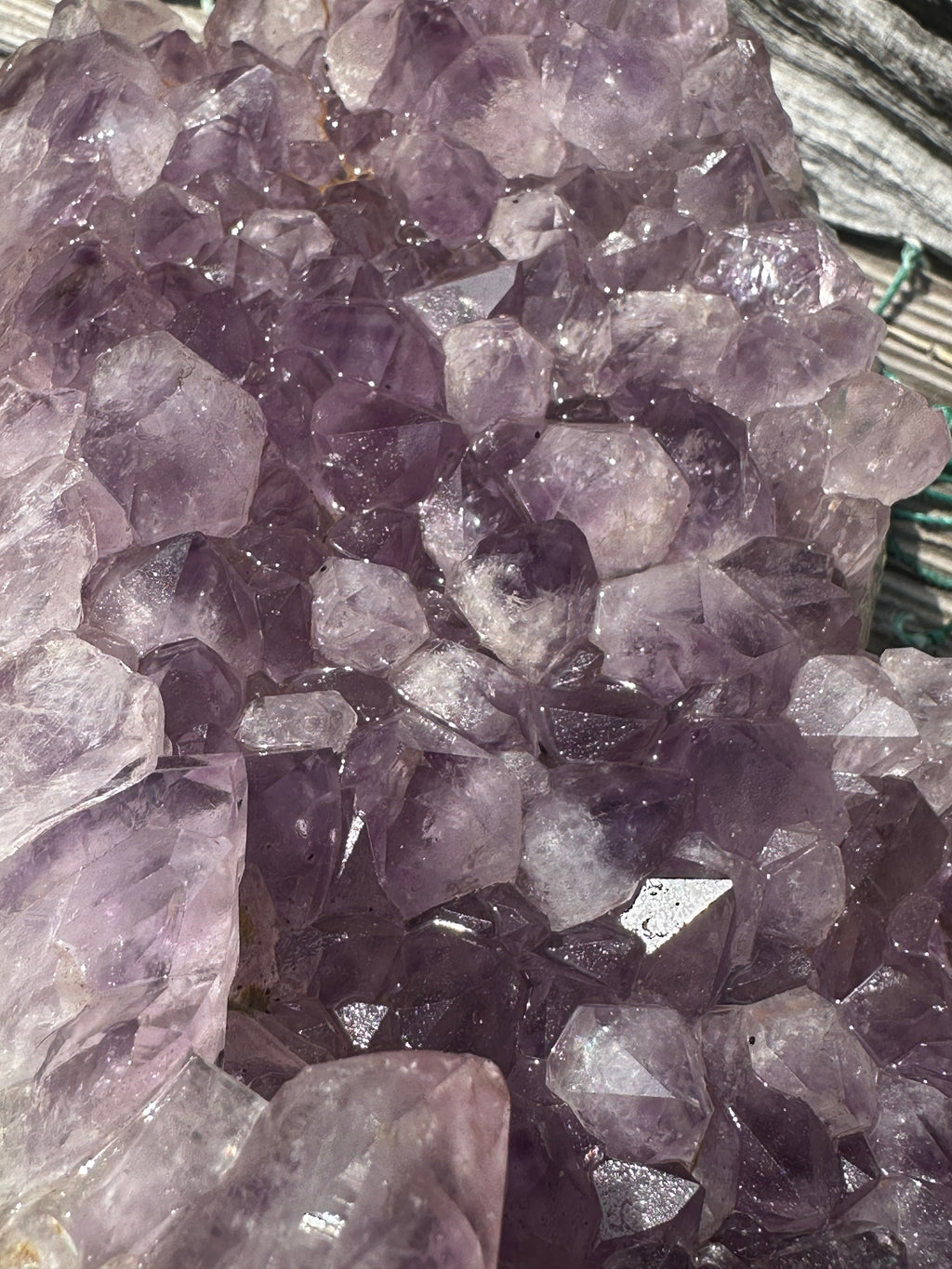 Natural Amethyst Cluster | Raw Purple Quartz Geode | 7.9" x 4.7" | 1.6kg