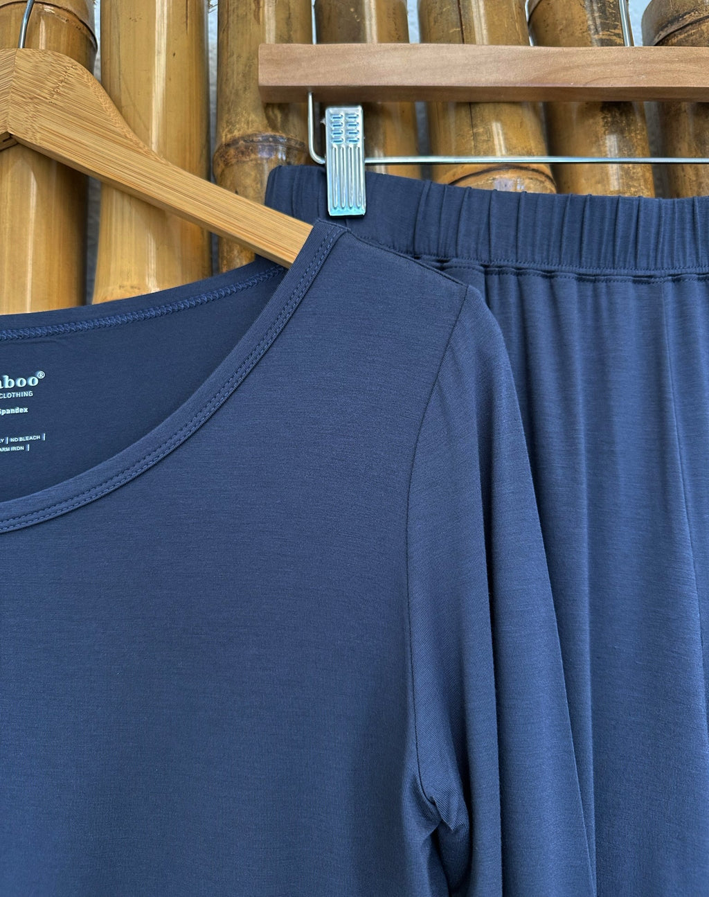 Bamboo Lounge Set - Long Sleeve T-Shirt and Jogger Pants
