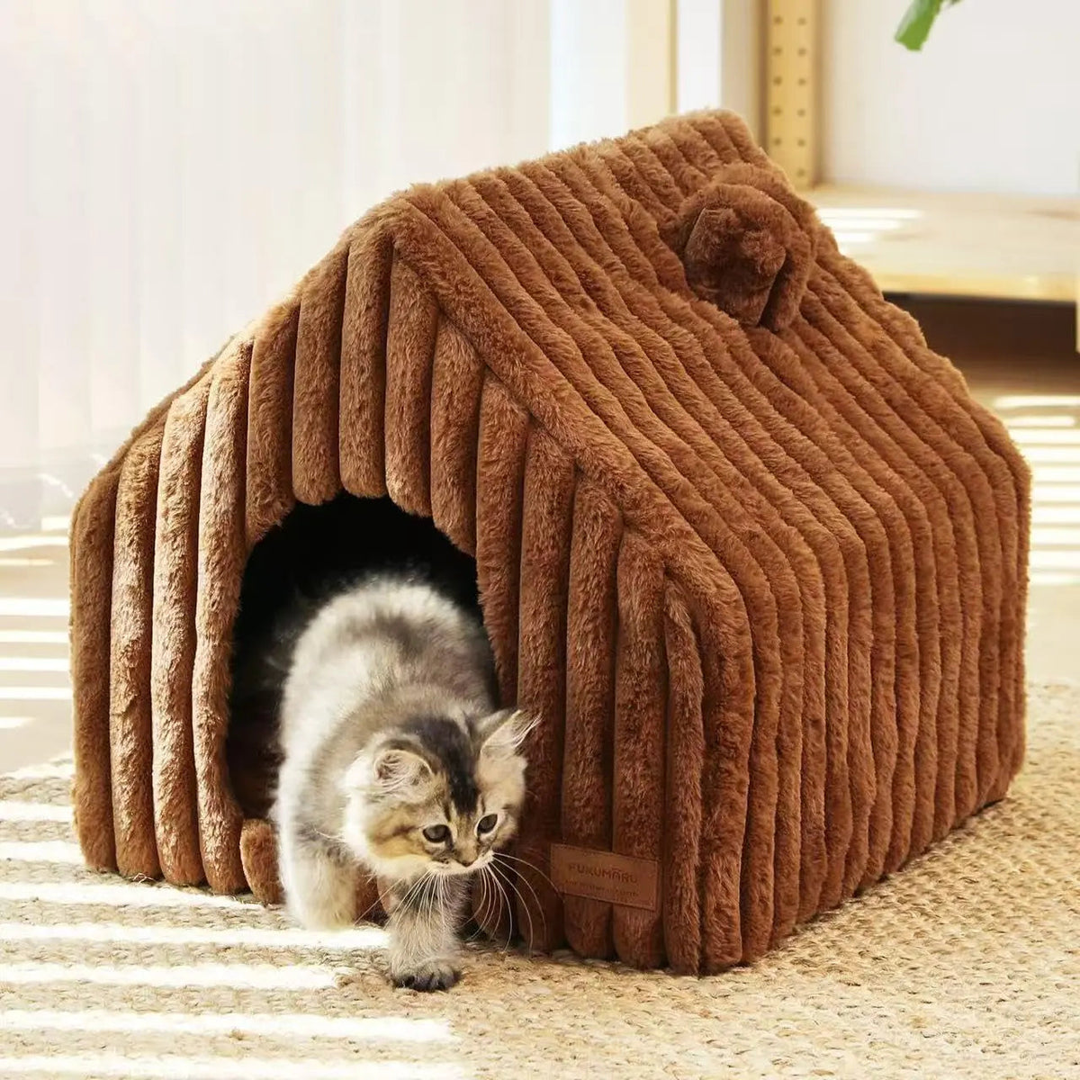 Indoor Pet Cave House Bed