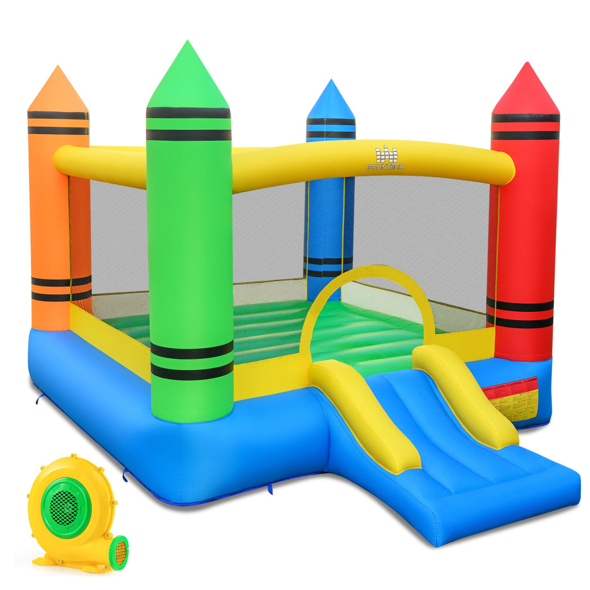 Inflatable Bounce House with Slide