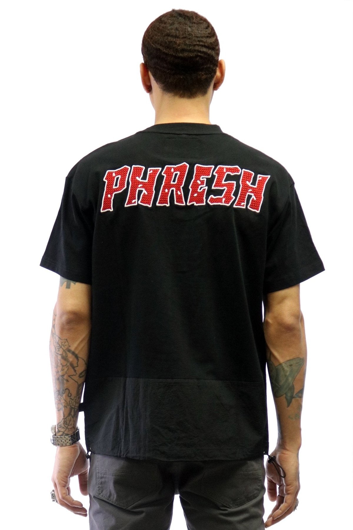 Jet Heavyweight Cotton T-Shirt with Nylon Chest Pocket