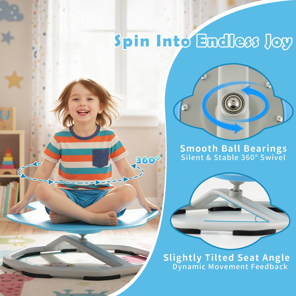 Kids 360° Sensory Spinning Chair with Swivel Seat