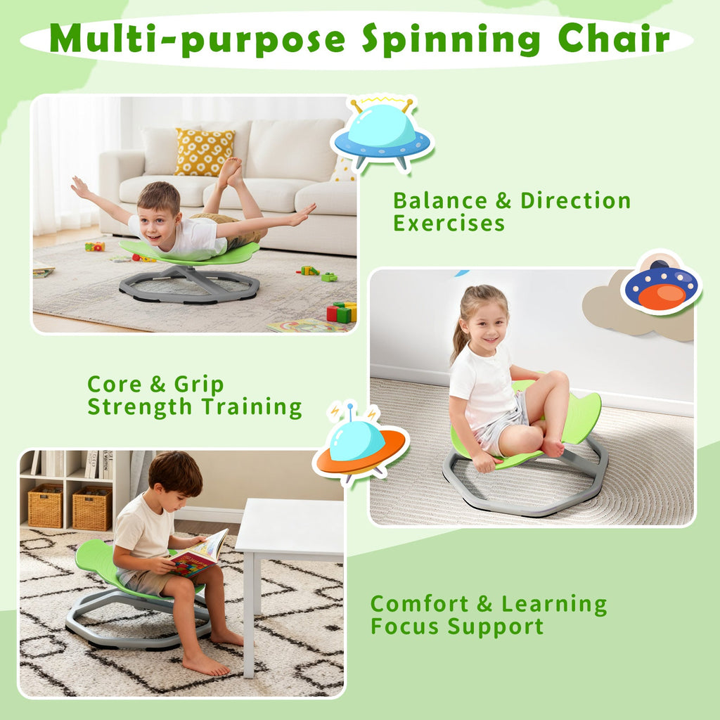 Kids 360° Sensory Spinning Chair with Swivel Seat