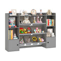 Kids Toy Storage Organizer with Bins & Bookshelf