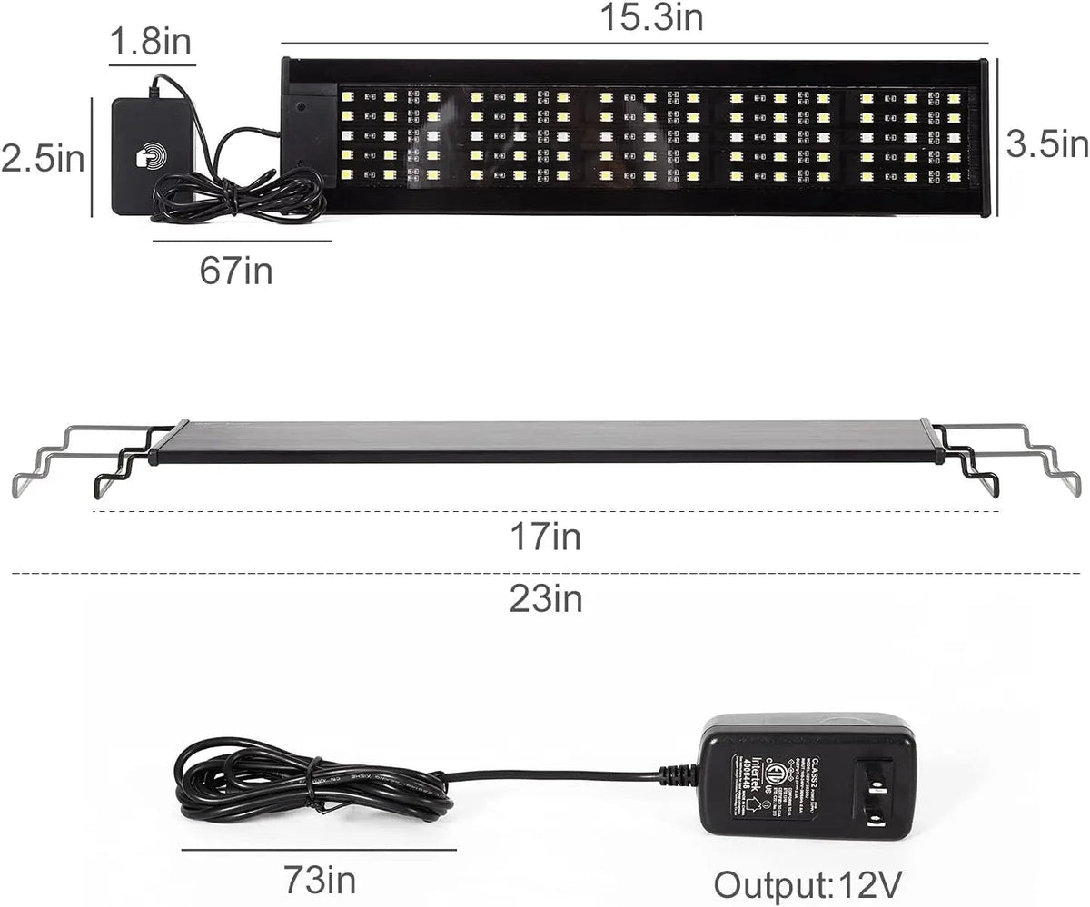 Ultra-Thin LED Terrarium Light