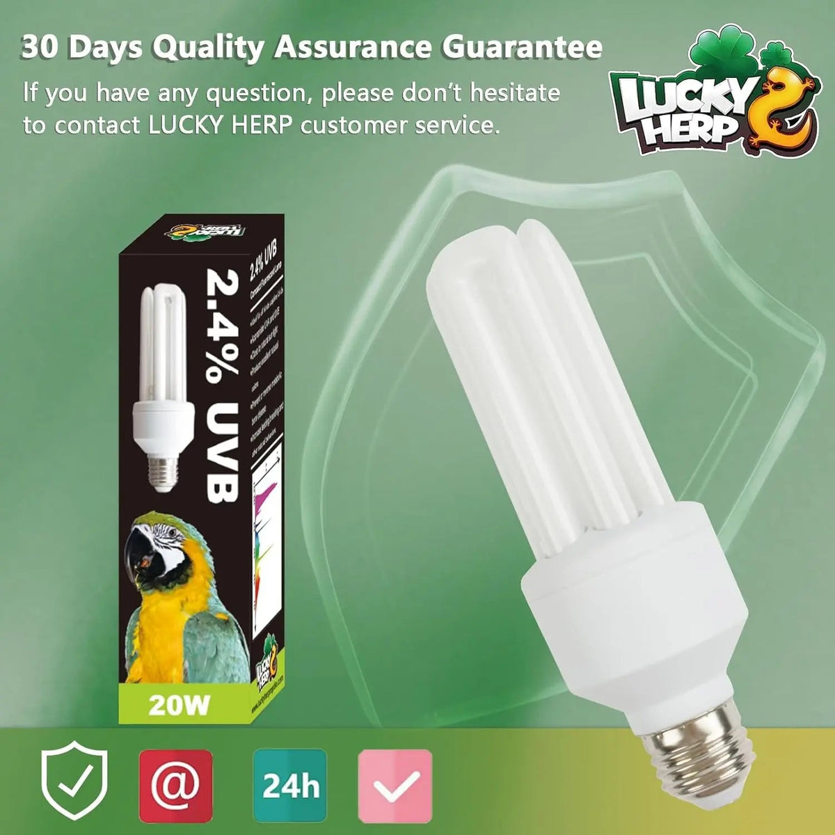 UVA UVB Bird Light Bulb