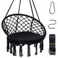 Round Macrame Hammock Swing Chair