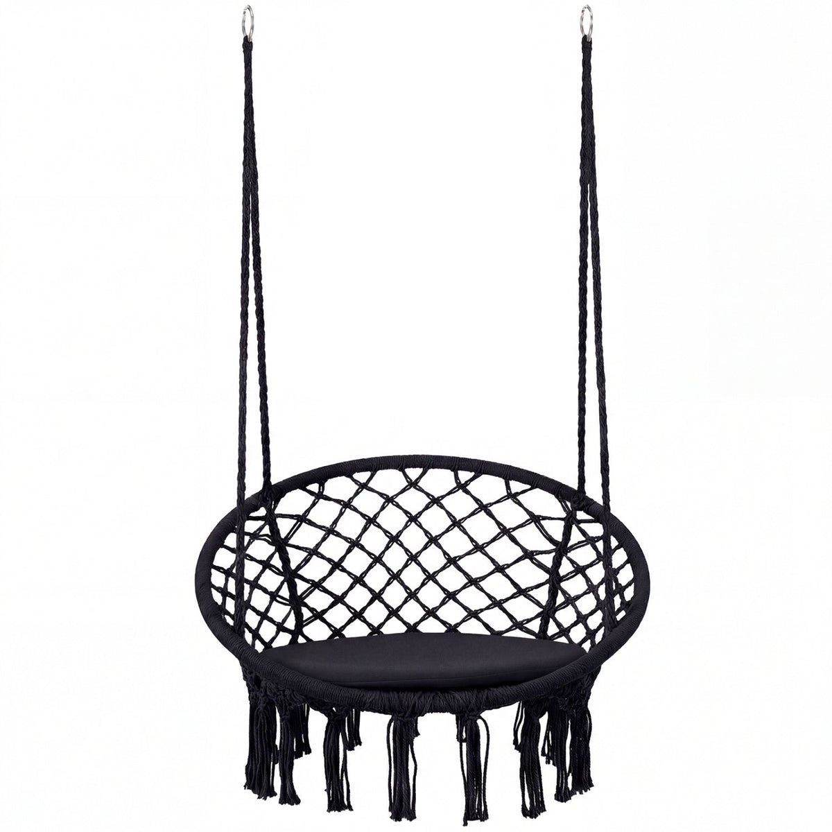 Round Macrame Hammock Swing Chair
