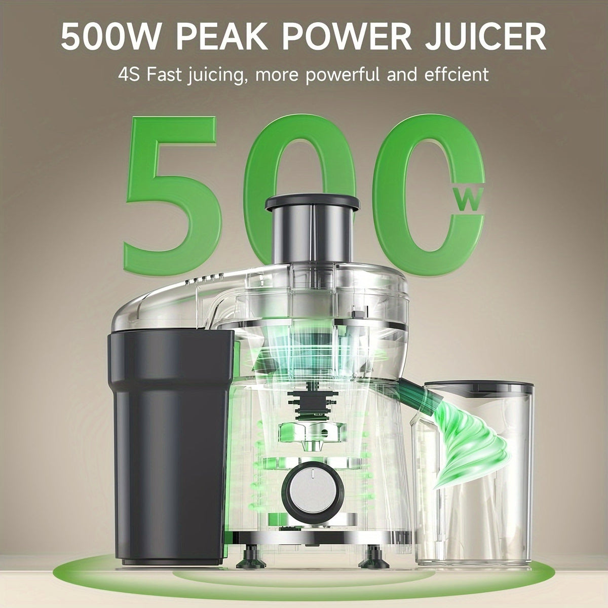 500W Centrifugal Juicer Machine