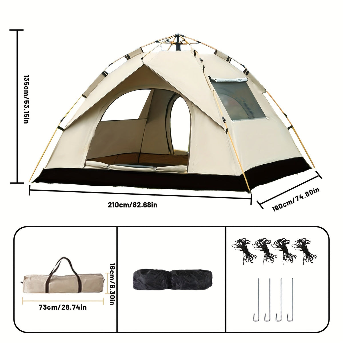 Instant Pop-Up Camping Tent