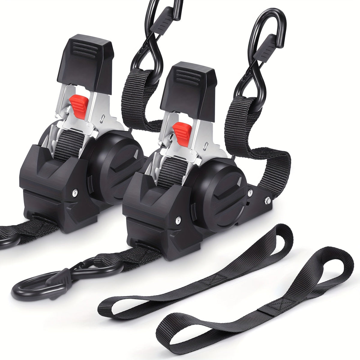 Retractable Ratchet Tie Down Straps