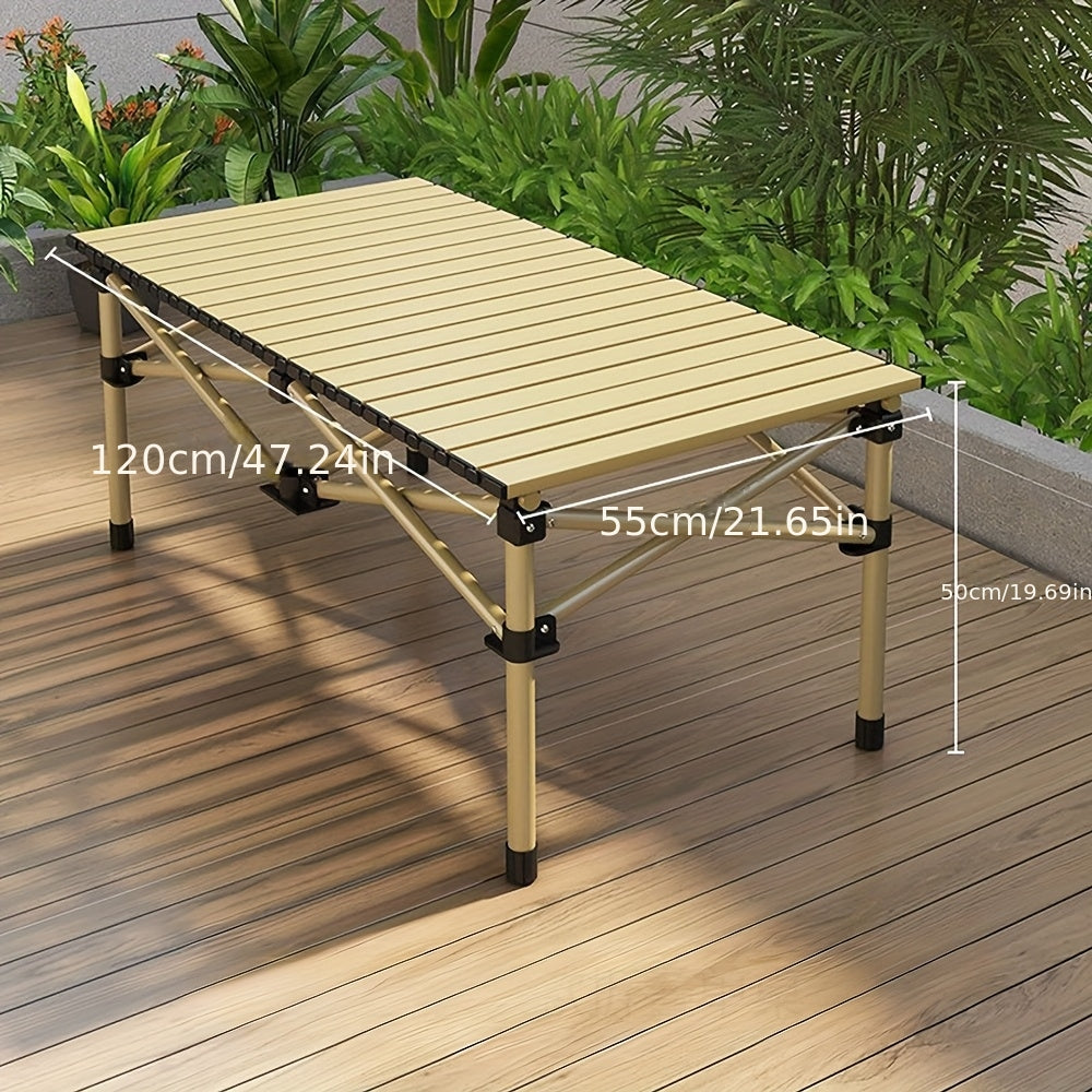 Portable Foldable Camping Table for 4–6 People