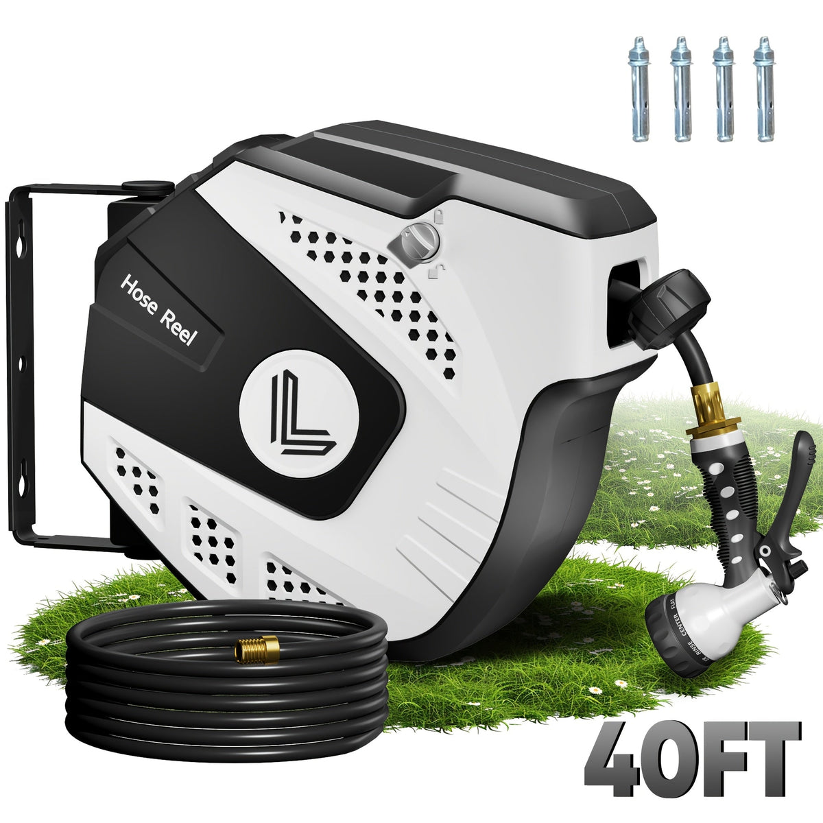 Retractable Garden Hose Reel