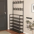 2-in-1 Shoe Rack & Coat Hanger