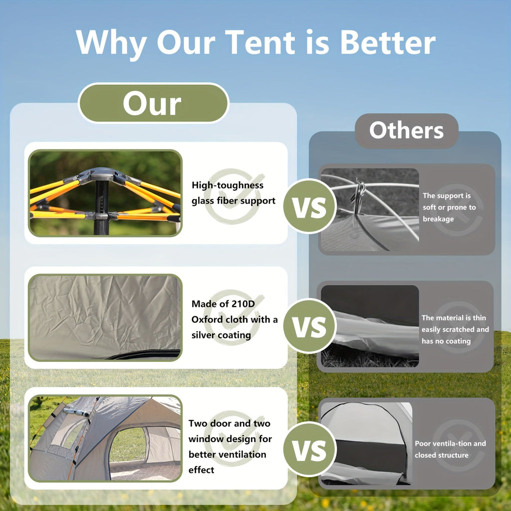 Instant Pop-Up Camping Tent