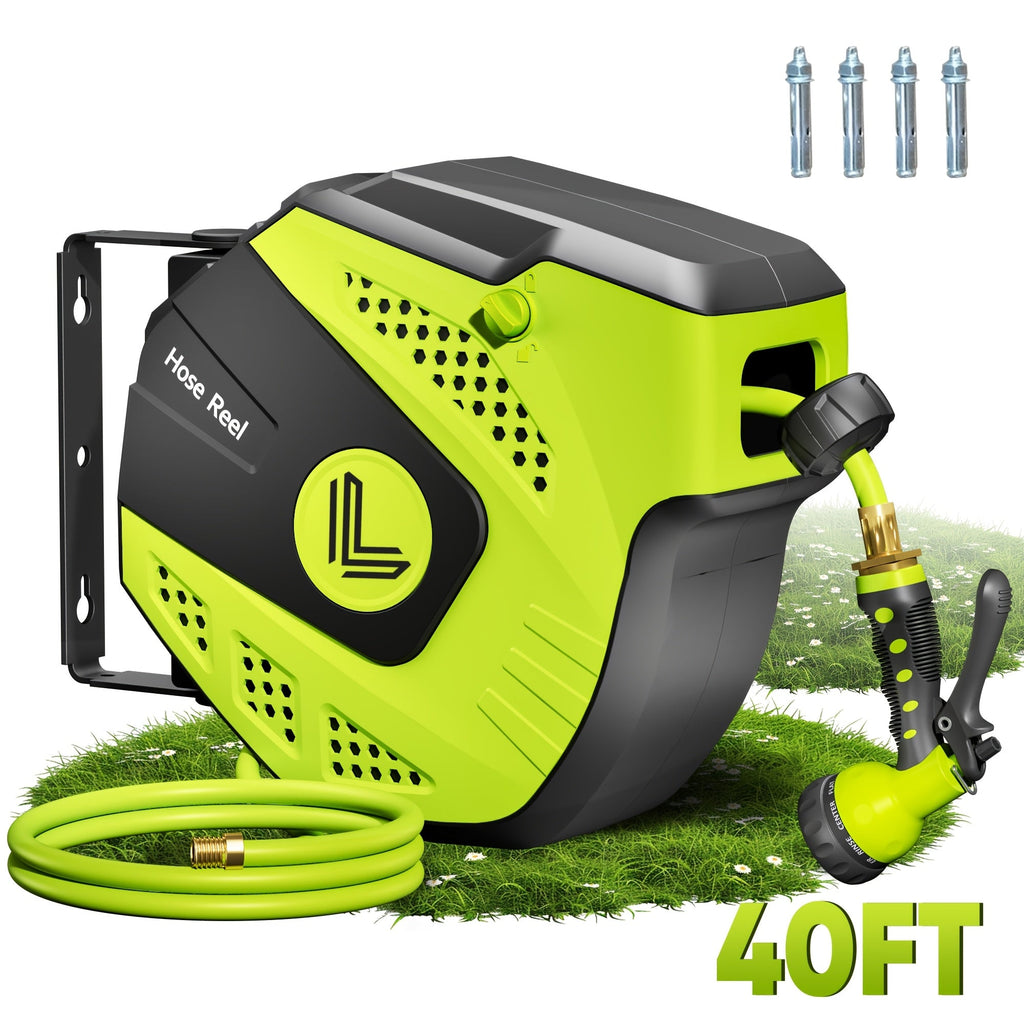 Retractable Garden Hose Reel