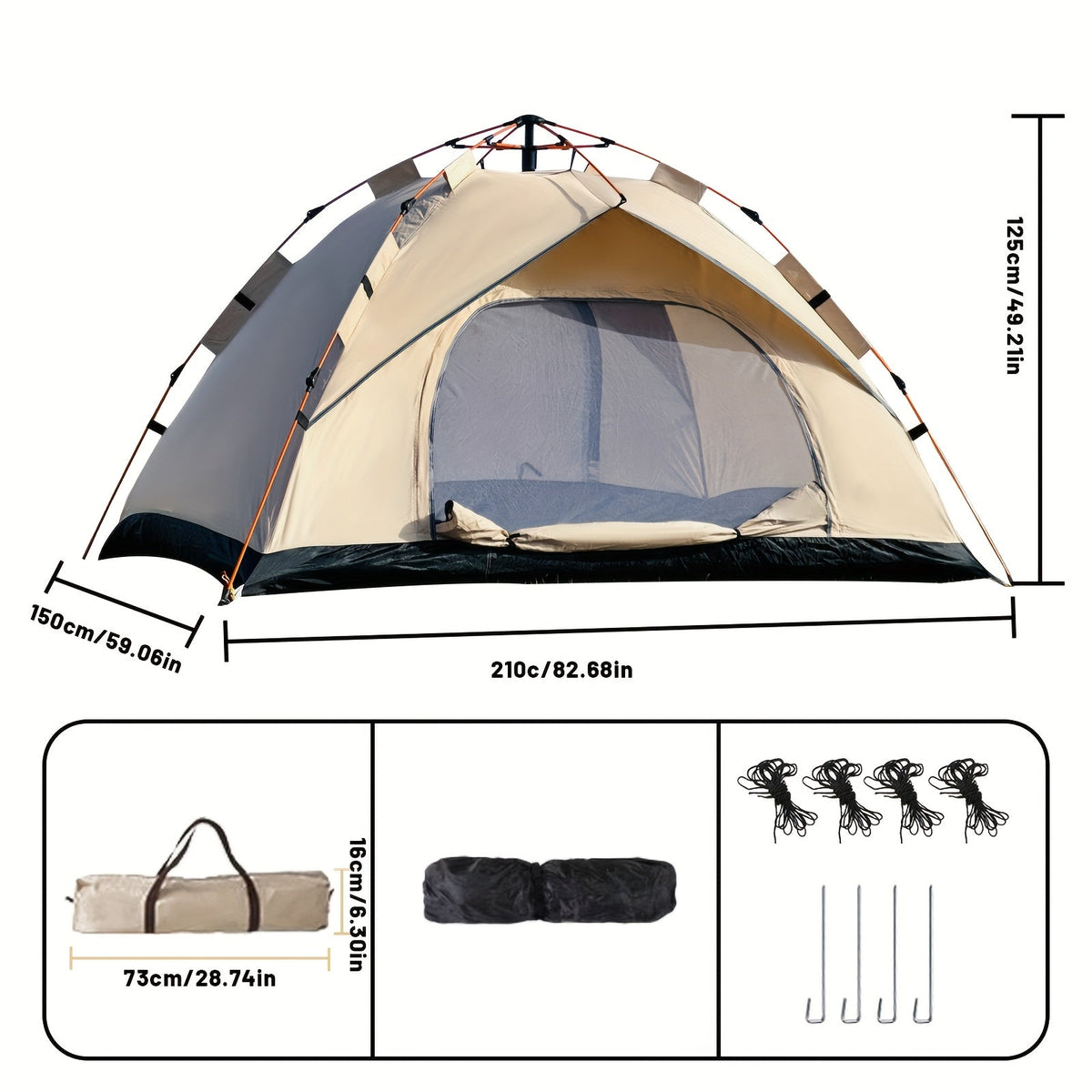Instant Pop-Up Camping Tent