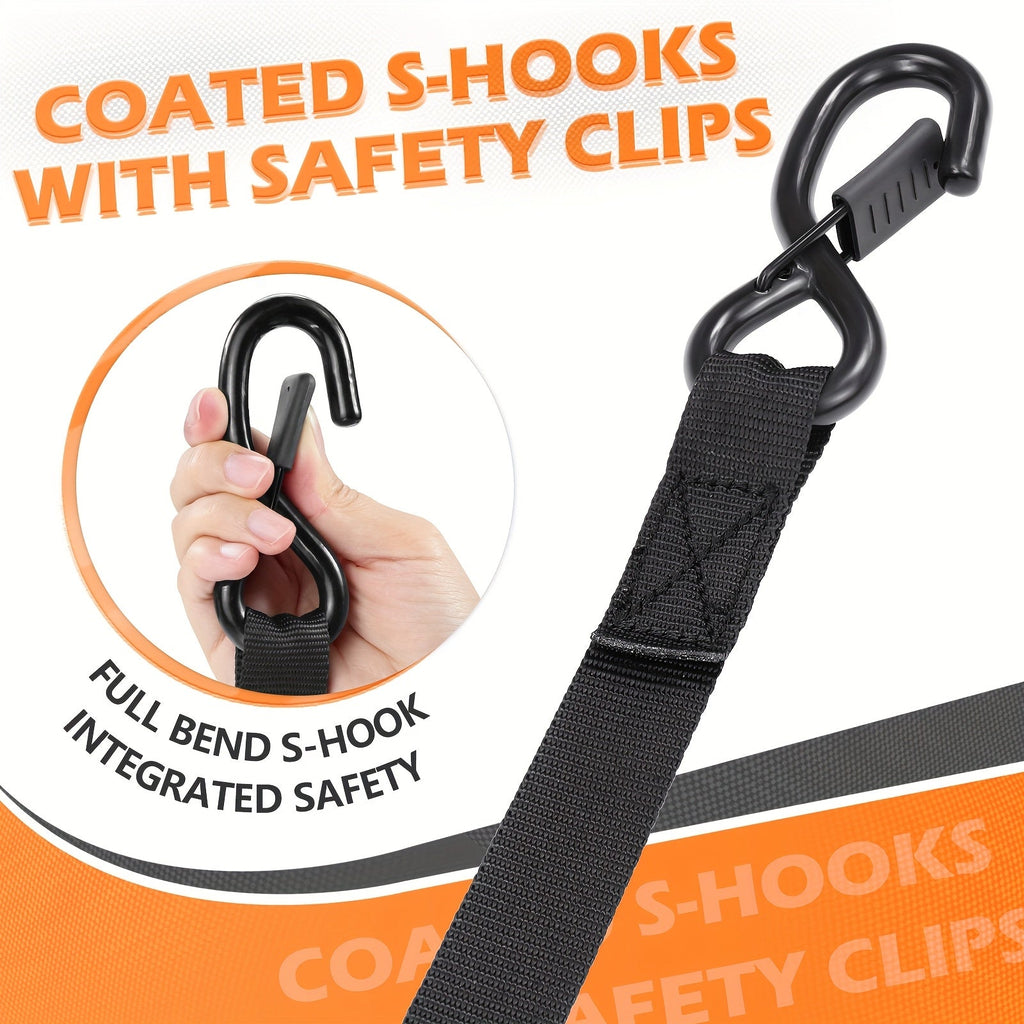 Retractable Ratchet Tie Down Straps