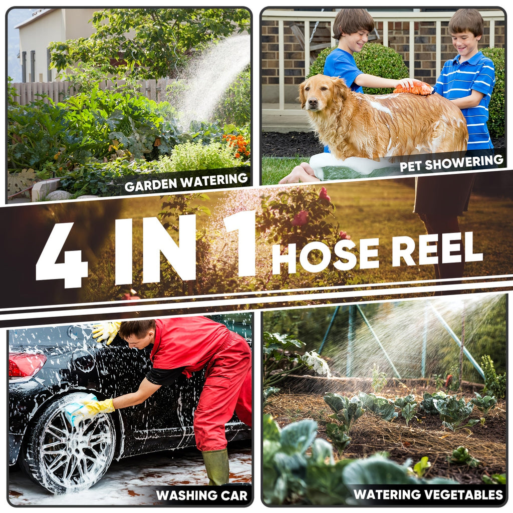 Retractable Garden Hose Reel