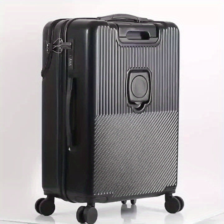 Hard Shell Carry-On Suitcase with Front Laptop Pocket, USB Port & TSA Lock – 20" 22" 24" 26"