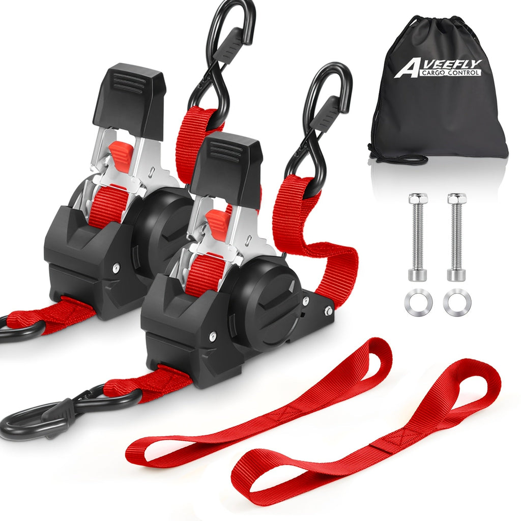 Retractable Ratchet Tie Down Straps