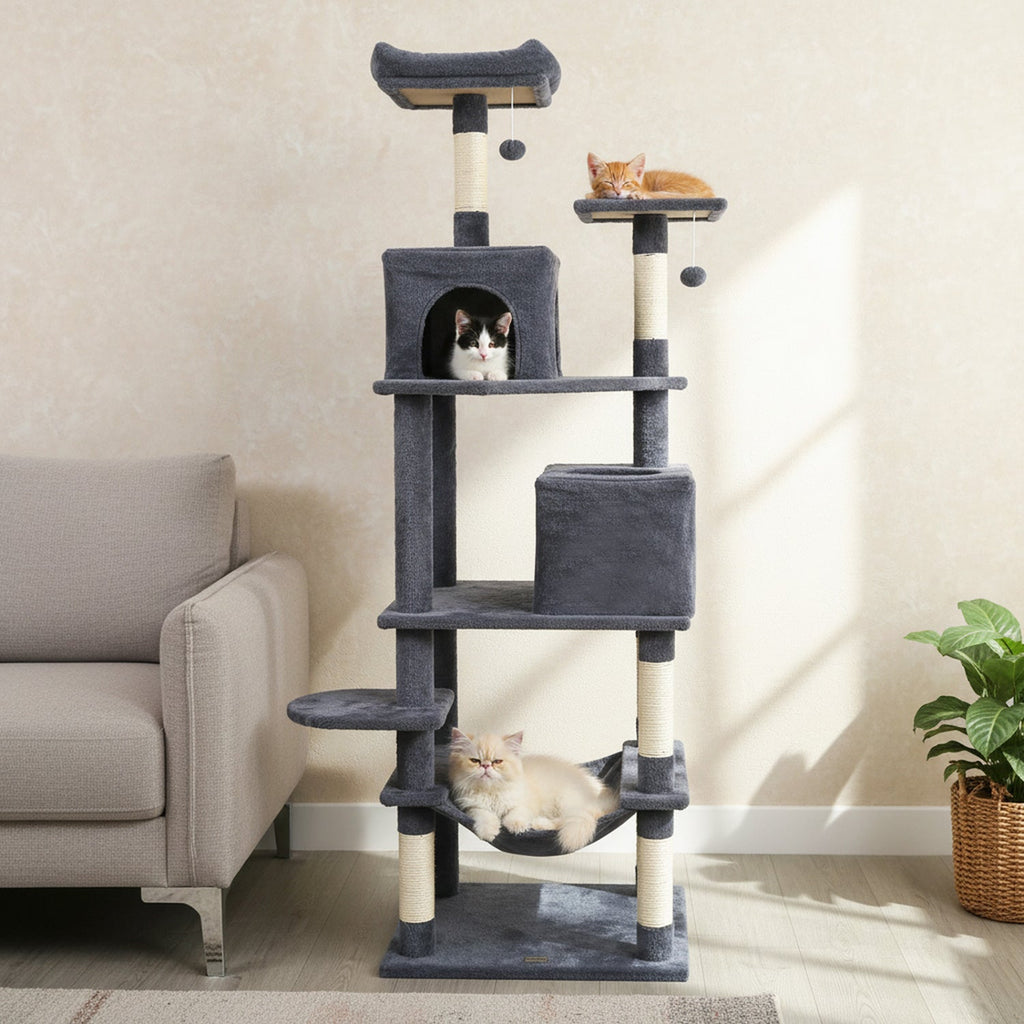 75" Multi-Level Cat Tree Tower