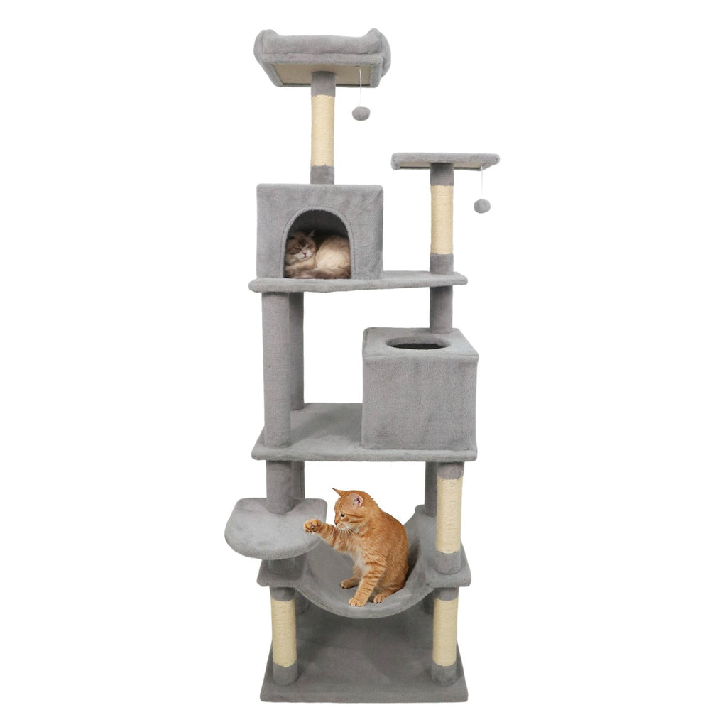 75" Multi-Level Cat Tree Tower