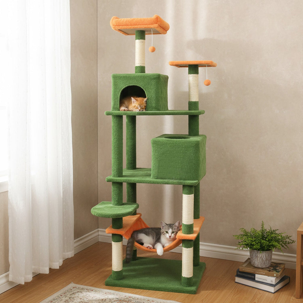 75" Multi-Level Cat Tree Tower