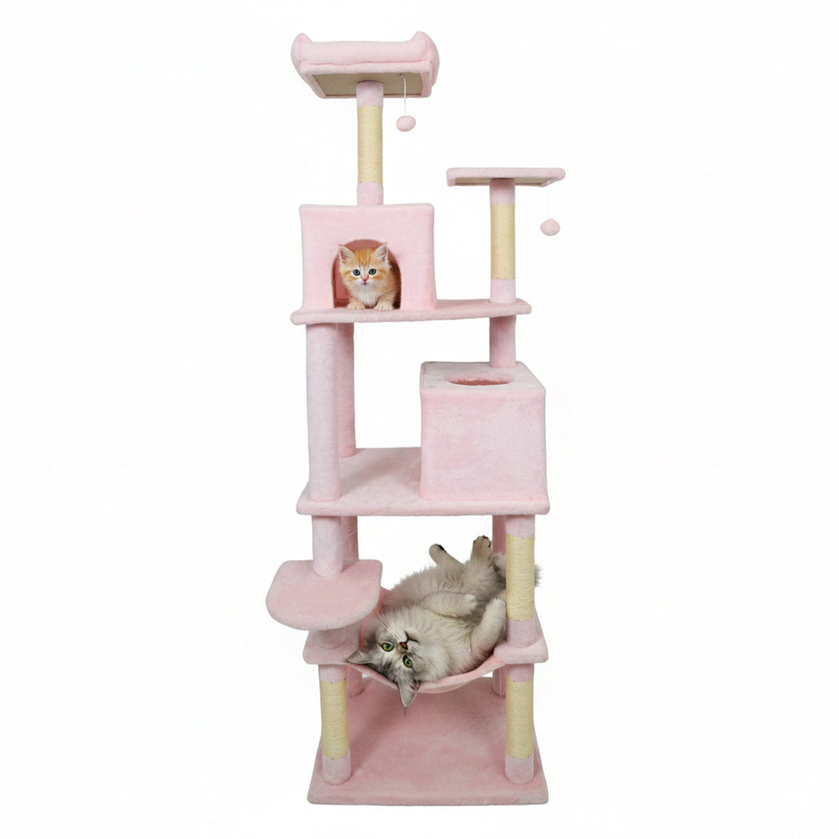 75" Multi-Level Cat Tree Tower