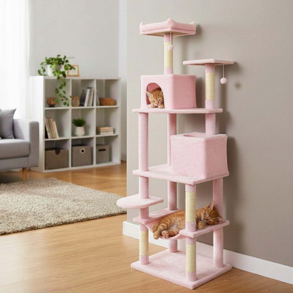 75" Multi-Level Cat Tree Tower