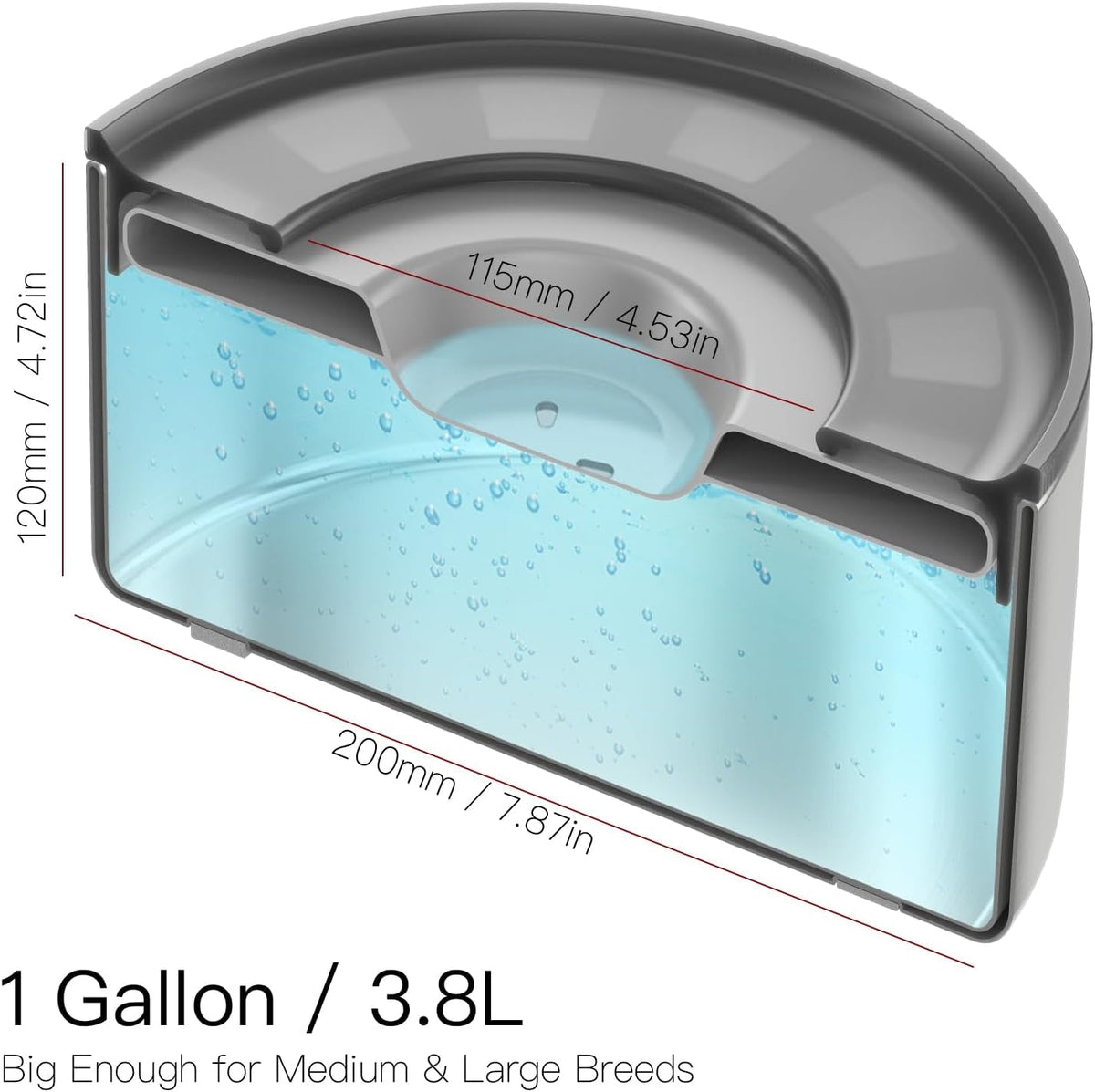 No-Spill Dog Water Bowl