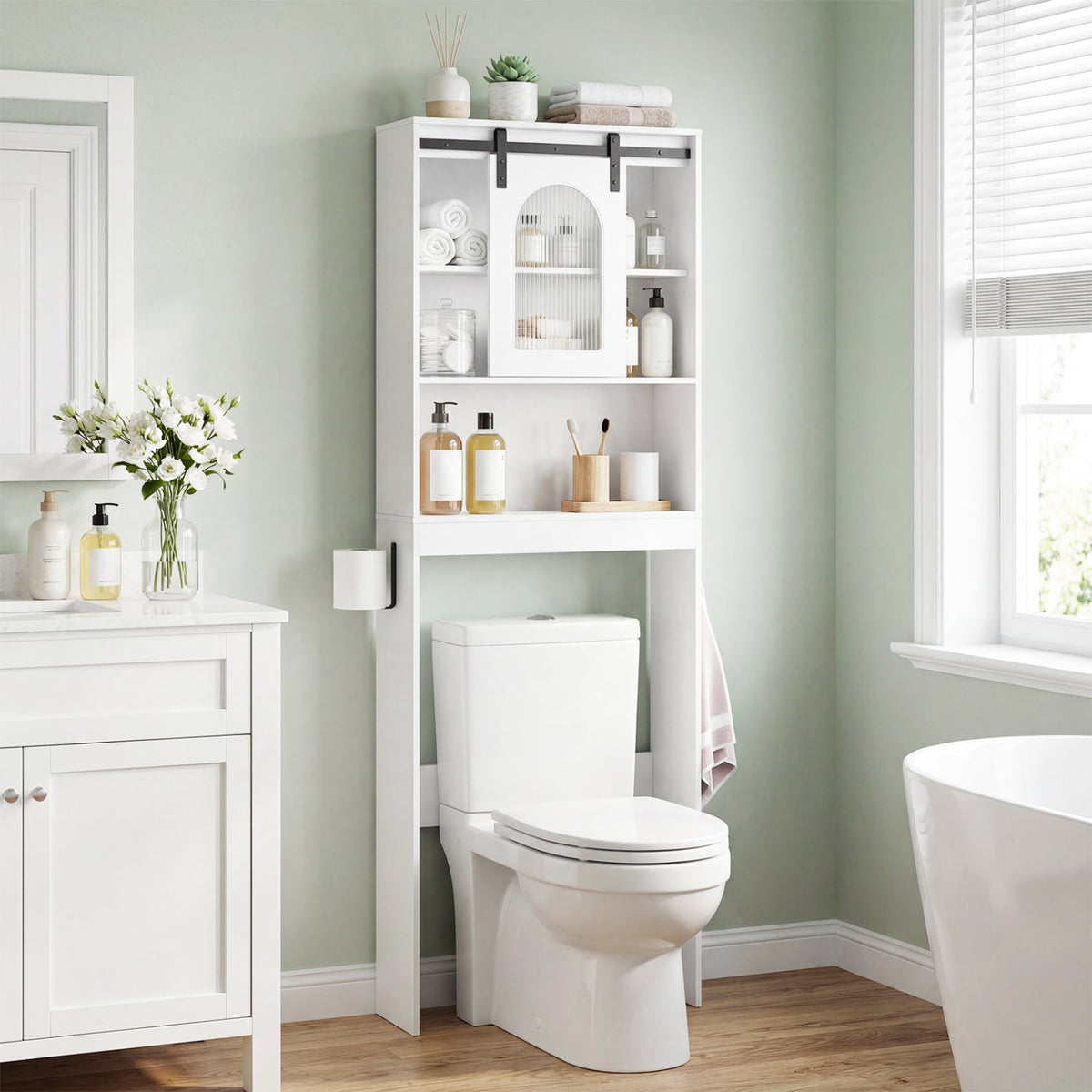 Over-Toilet Storage Cabinet