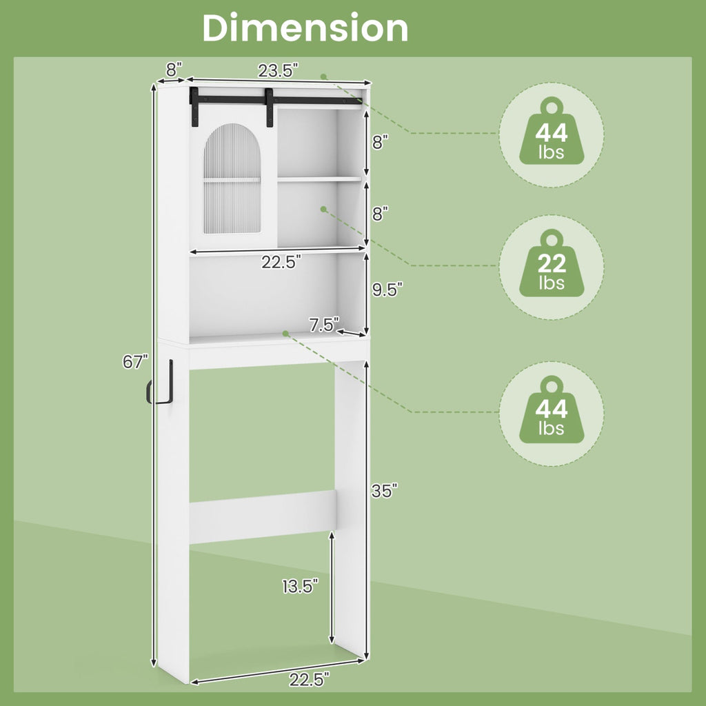 Over-Toilet Storage Cabinet