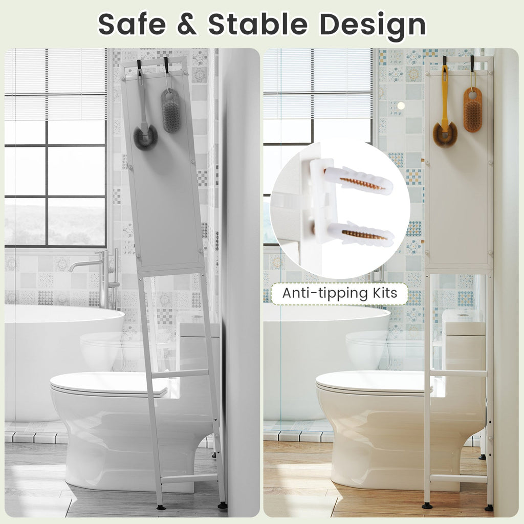 Over-the-Toilet Cabinet Organizer