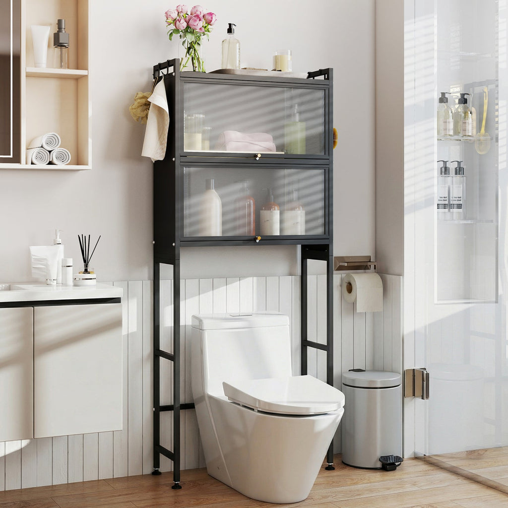 Over-the-Toilet Cabinet Organizer