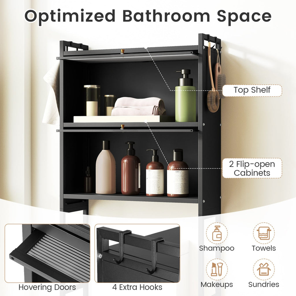 Over-the-Toilet Cabinet Organizer